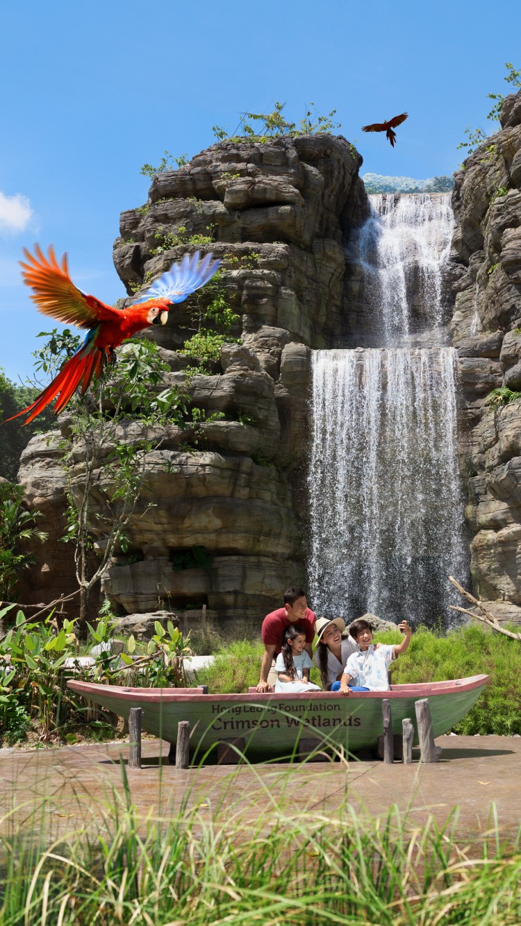 Bird Paradise Crimson Wetlands