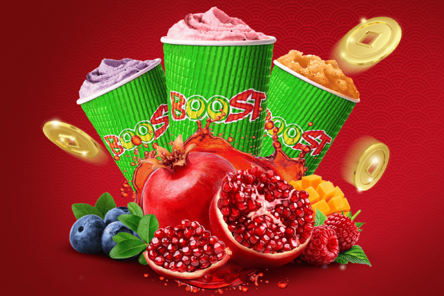 Boost Juice: Pomegranate-Powered Prosperity!