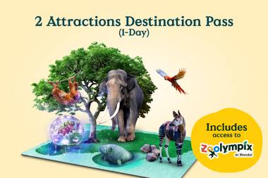 2 Attractions Destination Pass (1-Day)