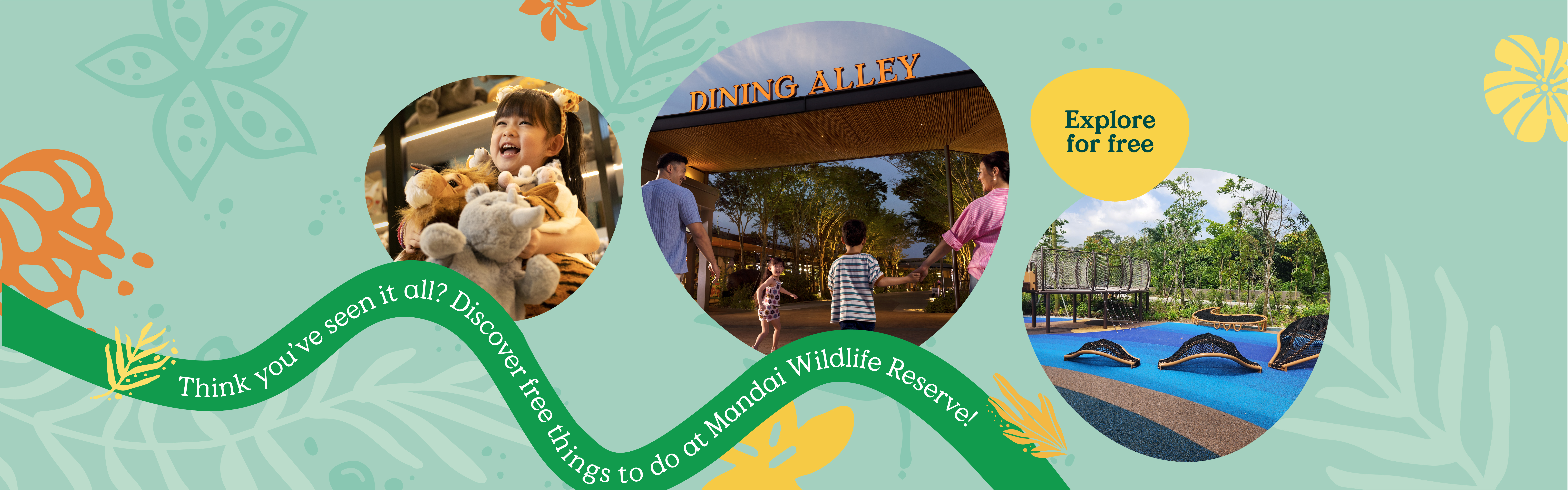 Free things to do at the Mandai Wildlife Reserve