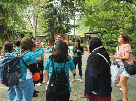 doing activities together