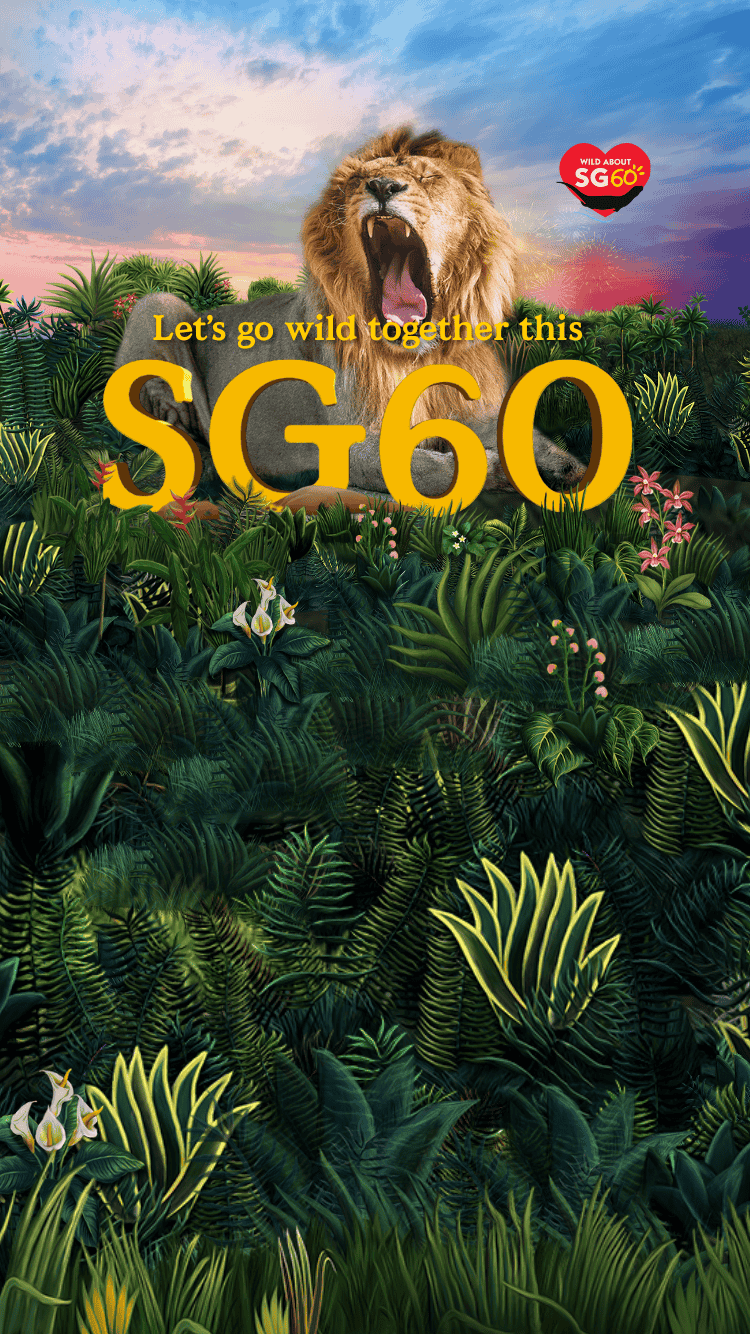 Let’s go wild together this SG60 with roarsome deals and experiences!