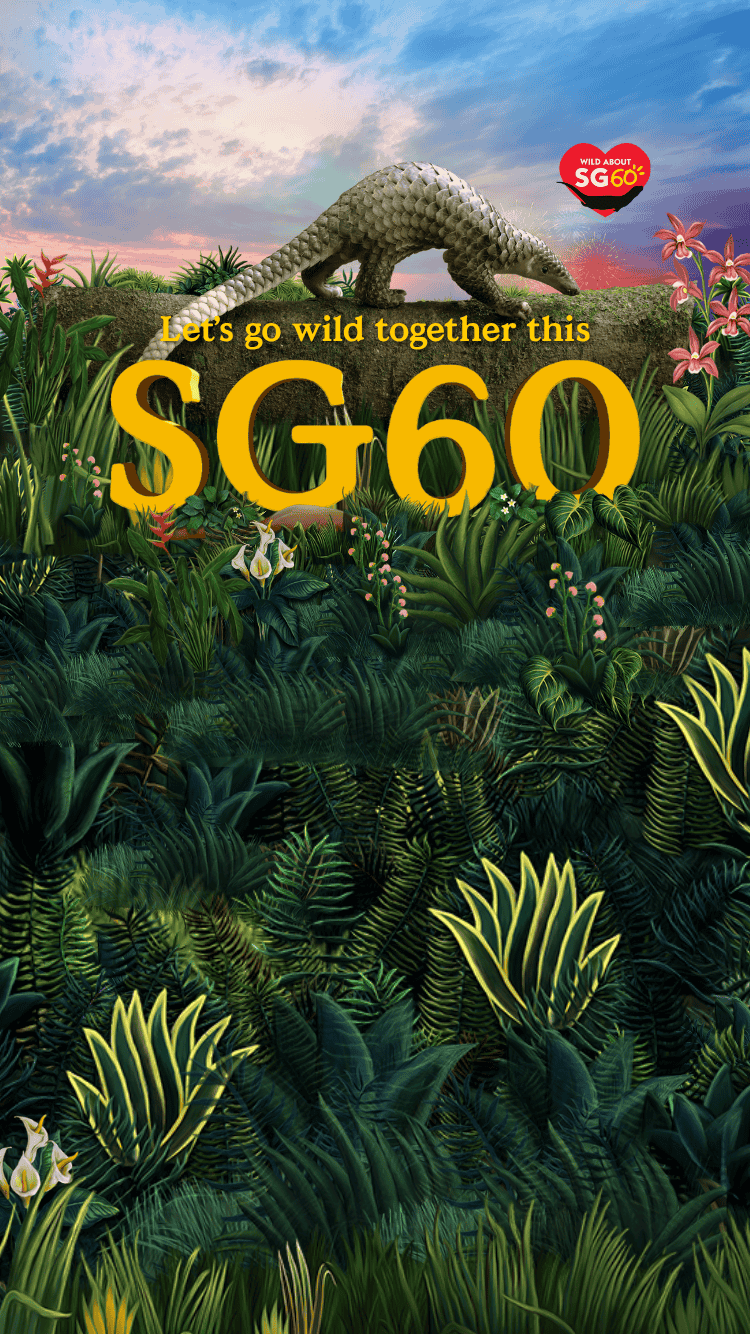 Let’s go wild together this SG60 and go wild with roarsome deals and experiences!