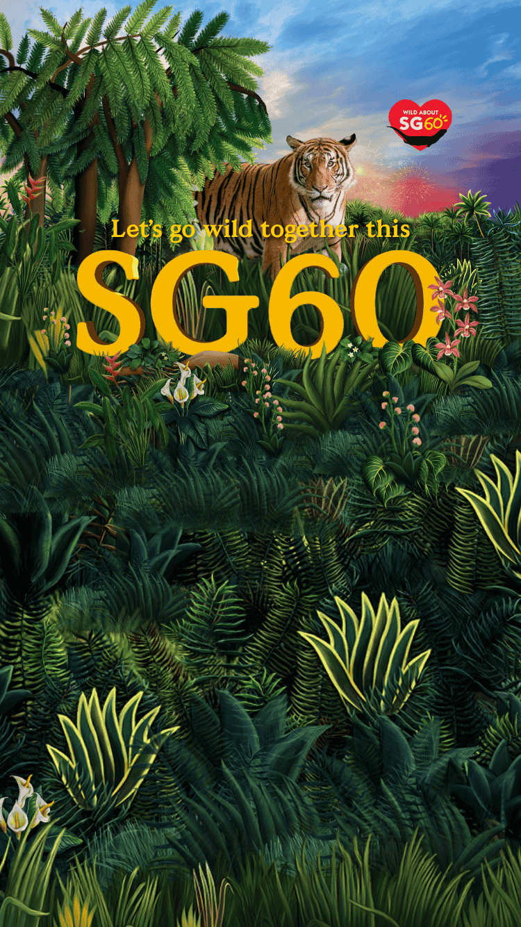 Let’s go wild together this SG60 with roarsome deals and experiences!