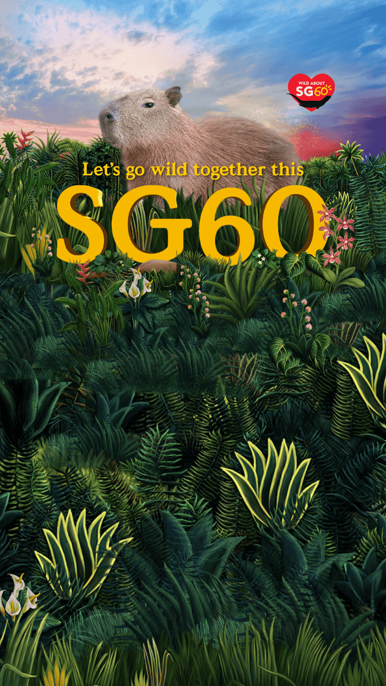 Let’s go wild together this SG60 with roarsome deals and experiences!