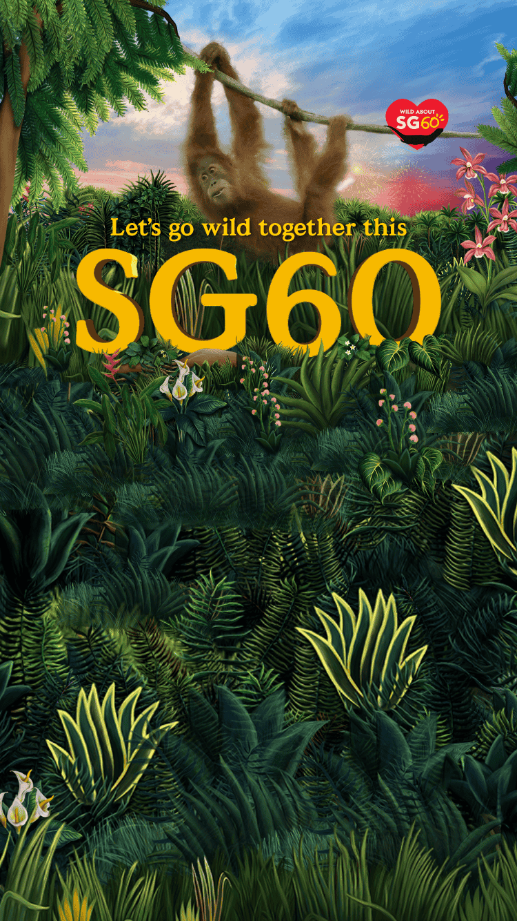 Let’s go wild together this SG60 with roarsome deals and experiences!