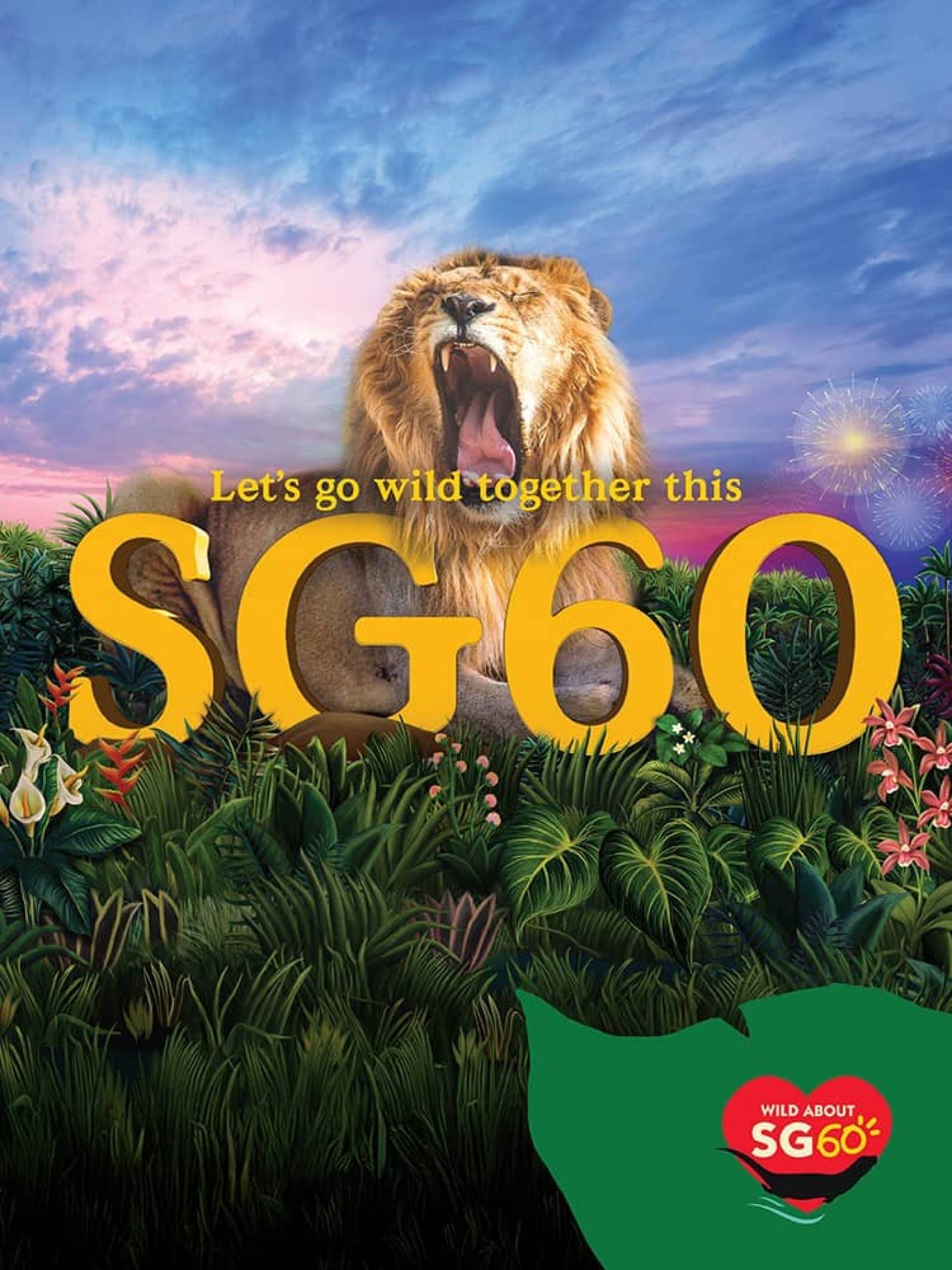 Let’s go wild together this SG60 with roarsome deals and experiences!