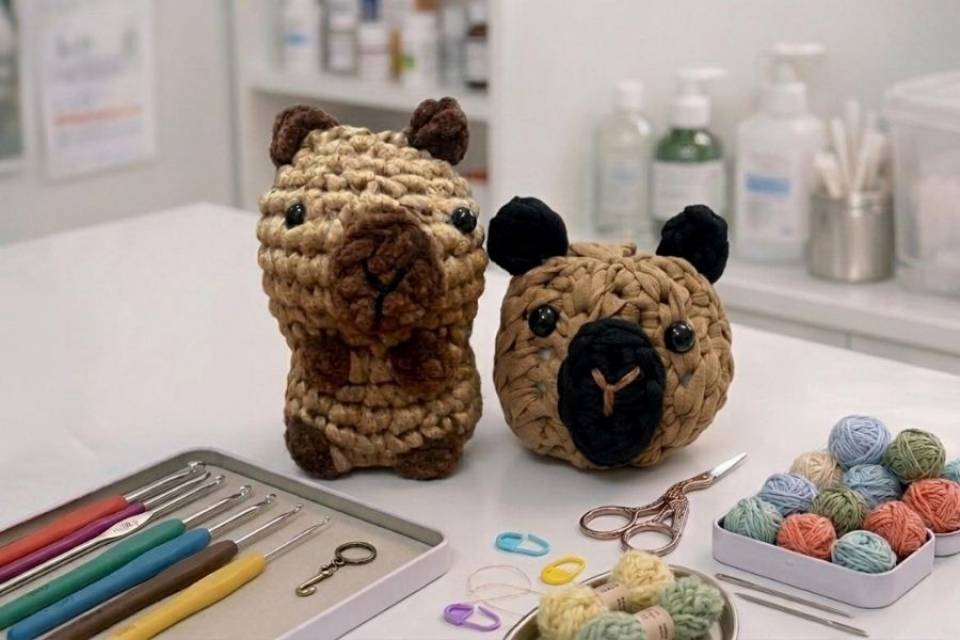 Crochet a Capybara at Toy Doctor