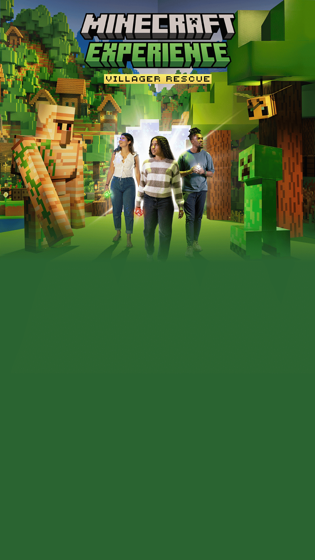 Last chance to visit the Minecraft experience