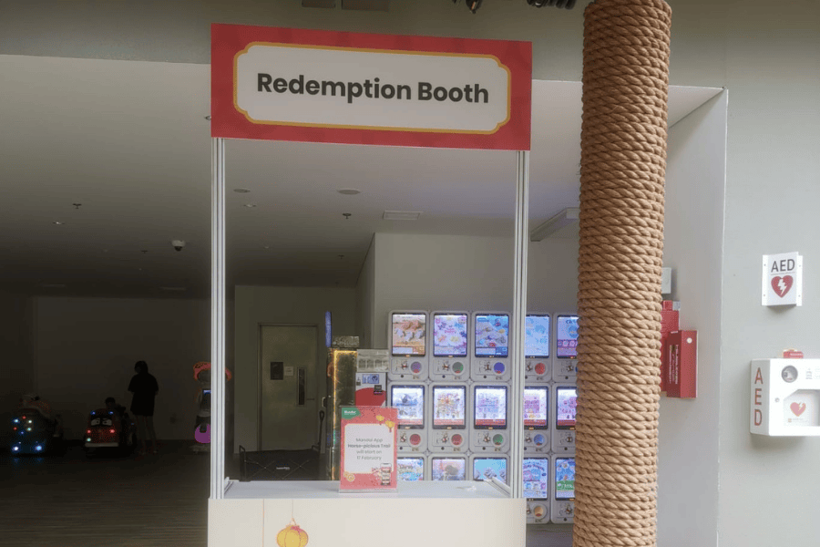Rainforest Wild ASIA & Bird Paradise Redemption Booth
