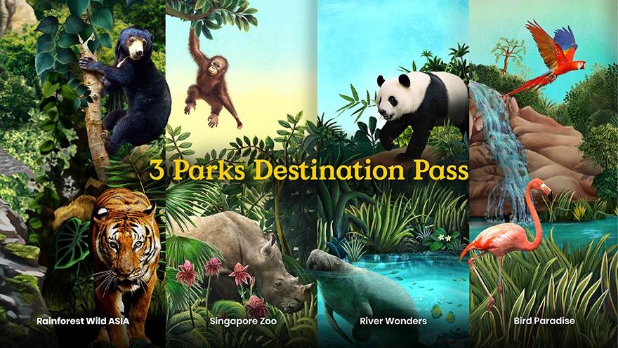 3 Parks Explorer Day Pass