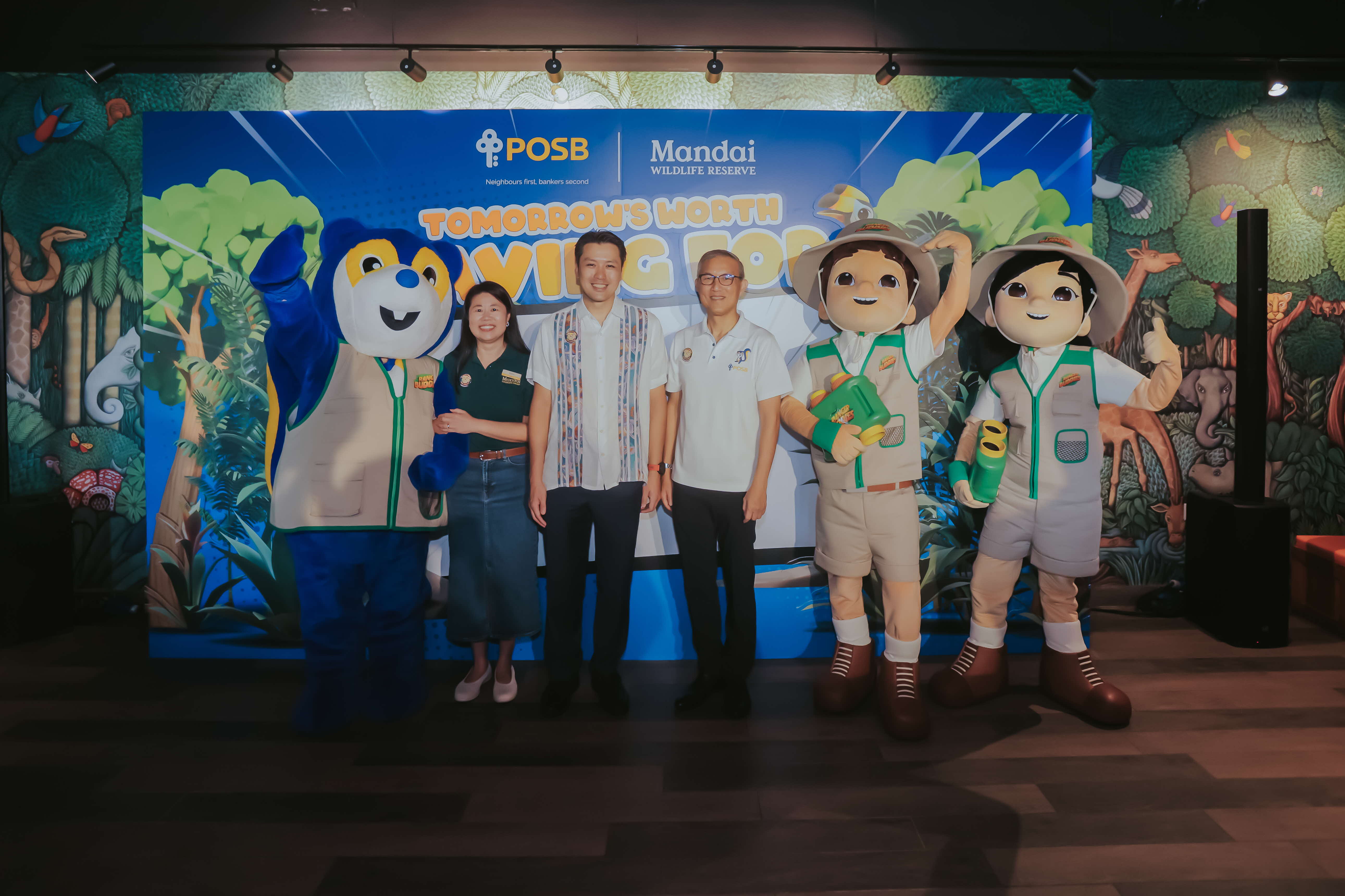 Shell Mandai POSB and Mandai Wildlife Group ink multi-year partnership, bringing ...