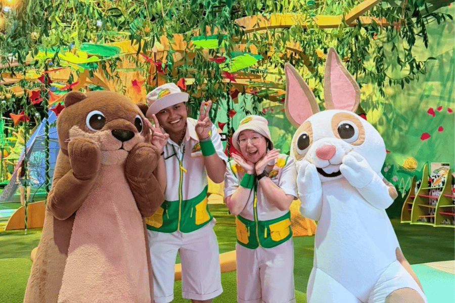 Image of Ranger Buddies mascots, Sally and Tucker