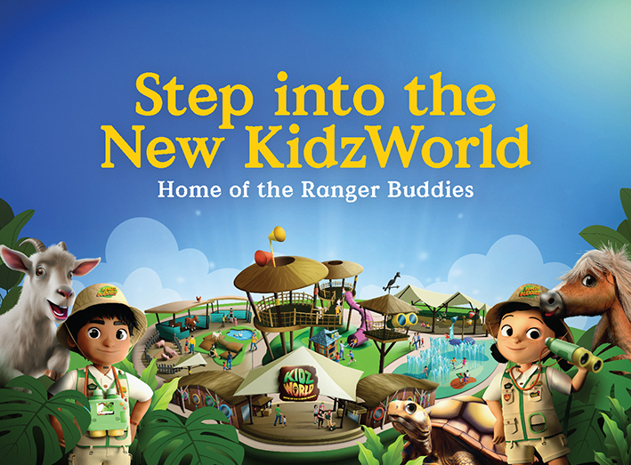 Step into the New KidzWorld, Home of the Ranger Buddies