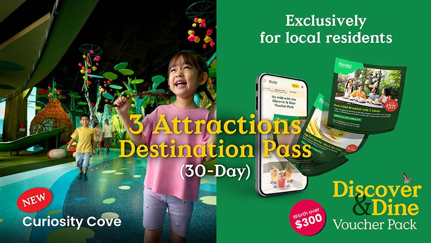 3 Attractions Destination Pass (30-Day)