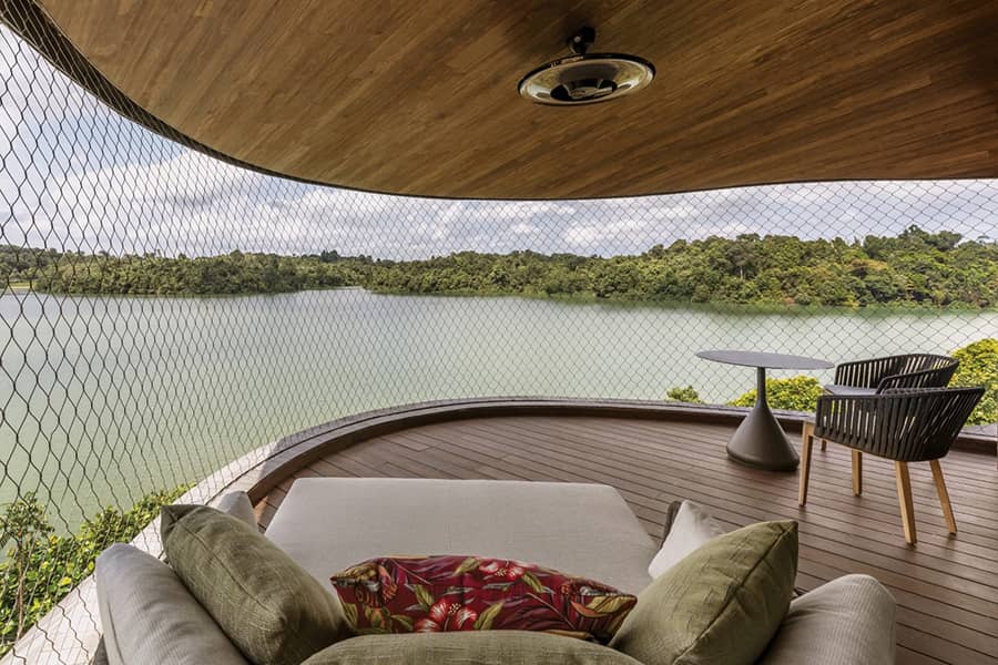 Reservoir view at Mandai Rainforest Resort by Banyan Tree