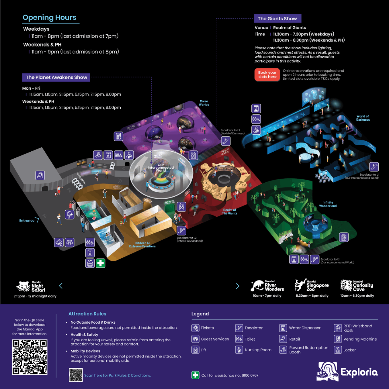 Exploria Map