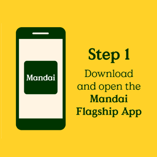 Download App to Wayfind Selfie Station - Step 1